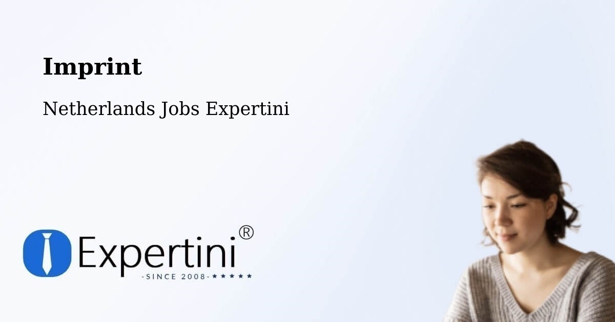 Imprint – Alkmaar - Netherlands Jobs Expertini